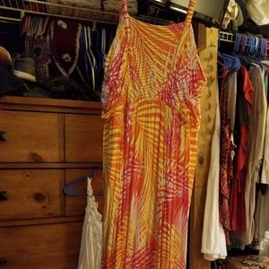 Spaghetti strap maxi dress